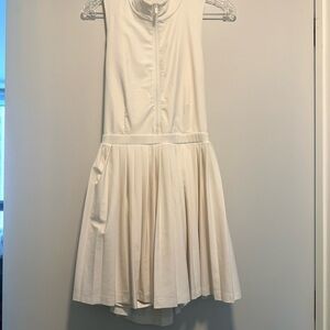 Prince White Sleeveless Dress